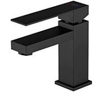 Steinberg Serie 160 mitigeur lavabo 1601010S projection 120 mm, sans garniture de vidange , noir mat
