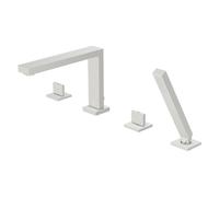 Steinberg, Mitigeur pour bord de baignoire 160 (1602402BN), 4 trous, saillie 210 mm, nickel brossé