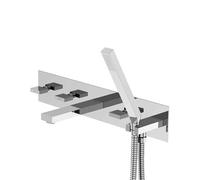 Steinberg Série 160 robinetterie de baignoire, set complet, corps dencastrement inclus, 5 trous, saillie 170mm, 1602692