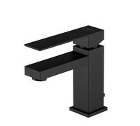 Steinberg 160 - Mitigeur de lavabo avec vidage, noir mat 160 1000 S