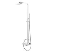Steinberg Série 160 Système de douche, set complet, Easy-Clean, longueur du bras de douche 910-1380mm, 1602721, Couleur: chrome