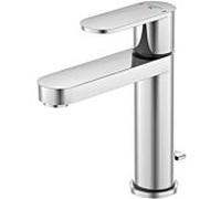 Steinberg Serie 170 mitigeur lavabo 17010001 projection 120mm, hauteur 166mm, avec garniture de vidage 2000 2000 / 4 ", chromé