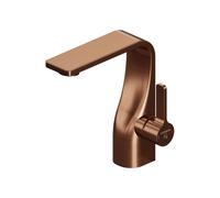 Steinberg Série 230 Mitigeur monocommandé pour lavabo, avec cartouche céramique, tubes flexibles, sans vidage, saillie 112mm, 23010102BC, Couleur: cuivre brossé