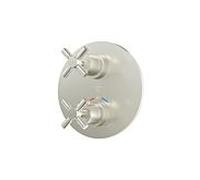 Steinberg Serie 250 kit de montage final 25041333BN pour thermostat encastré, nickel brossé