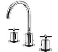 Steinberg Serie 250 Mélangeur lavabo 3 trous 2502000, chromé , avec garniture de vidage