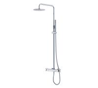 Steinberg Système de douche Série 250 avec robinetterie thermostatique Easy Clean – Chrome 2502721