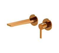 Steinberg Mitigeur de lavabo Série 260 26018143RG Set de finition montage encastré 205 mm Or rose