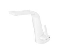 Steinberg Serie 260 mitigeur lavabo 26010001W projection 158mm, blanc mat, avec garniture de vidage 2000 2000 /4"