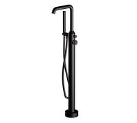 Steinberg Série 310 Iconic robinetterie de baignoire électronique, sur pied, saillie 220mm, hauteur 1031mm, 3101162S, Couleur: noir mat