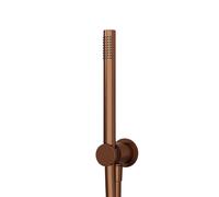 Steinberg Série 340 Garniture de douche à main, in oude de raccordement de douche intégré, flexible de douche, support, 3401670BC, Couleur: cuivre brossé