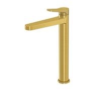 Steinberg Série 340 Mitigeur de lavabo, saillie 168mm, sans garniture découlement, 3401700BG, Couleur: Or brossÃ©