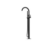 Steinberg Série 341 Robinetterie pour baignoire en pose libre, avec bec verseur pivotant, saillie 260mm, 3411162S, Couleur: Noir mat