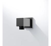Steinberg Série 342 Coude de raccordement de douche, 1/2\", 3421660S, Couleur: noir mat