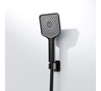 Steinberg Série 342 Garniture de douche à main, douchette à main réglable en 3 positions, 3421626S, Couleur: noir mat
