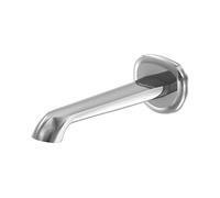 Steinberg Série 350 Becs déverseur, pour lavabos ou baignoires, portée 220mm, 3502310, Couleur: chrome