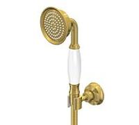 Steinberg Série 350 set de bain-douche 3501626BG douchette à main, support mural, flexible 1500 mm, or brossé