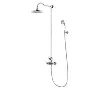 Steinberg Série 350 Système de douche, set complet avec thermostat, 3502721, Couleur: chrome