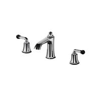 Steinberg Série 355 Metamorphosis robinetterie de lavabo 3 trous avec vidage, portée 130mm, 3552000, Couleur: chrome