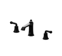Steinberg Série 355 Metamorphosis robinetterie de lavabo 3 trous avec vidage, portée 130mm, 3552000S, Couleur: Noir mat