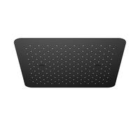 Steinberg Série 390 Relax Rain Douche de tête, montage au plafond, Easy-Clean, 500x500mm, 3905502S, Couleur: noir mat