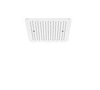 Steinberg Serie 390 Rain Rain Rain Panel 3904402 400x400mm, pour plafond encastré, acier inoxydable poli