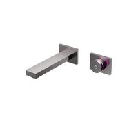 Steinberg Série 390 Robinetteries de lavabo, iflow, entièrement électronique, encastré, portée 175mm, 3901816BGM, Couleur: Brushed Gun Metal