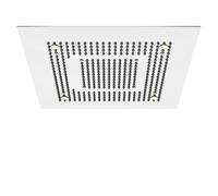 Steinberg Douche de tête 390 – 60x60 cm, 2 jets, éclairage LED, inox 3906622