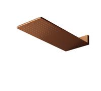 Steinberg Série 390 Wall Rain Douche de tête, avec raccordement direct au mur, avec Easy-Clean, 600x250mm, 3905661BC, Couleur: cuivre brossé