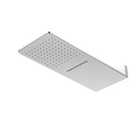 Steinberg Serie 390 Panneau de pluie murale 3905662 600x250mm, acier inoxydable poli