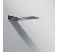 Steinberg douche à effet de pluie 43x20 cm rectangulaire chrome 3901620