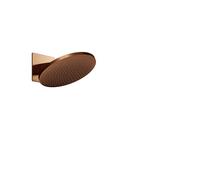 Steinberg Série 390 Wall Rain Panneau de pluie, raccordement direct au mur, diamètre 250mm, EasyClean, 3905650BC, Couleur: cuivre brossé