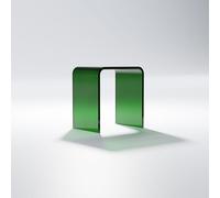 Steinberg Série 432 Tabouret, en polyrésine, 400x270x430mm, 432700032, Couleur: Forêt