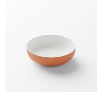 Steinberg Série 440 lavabo à poser, rond, sans trop-plein, 400x400x120mm, SOLIDSurface, 440612007, Couleur: orange