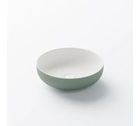 Steinberg Série 440 lavabo à poser, rond, sans trop-plein, 400x400x120mm, SOLIDSurface, 440612009, Couleur: Ginkgo