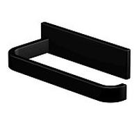 Steinberg Serie 450 porte-rouleau de papier toilette 4502800S laiton, noir mat