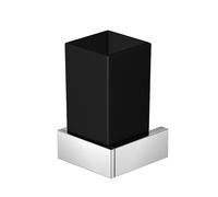 Steinberg 460 gobelet pour brosse à dents noir-chrome 4602002