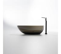 Steinberg Série 489 Baignoires en pose libre, en polyrésine, 1680x850x550mm, 489801030, Couleur: graphite