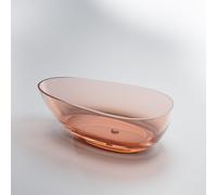 Steinberg Série 489 Baignoires en pose libre, en polyrésine, 1680x850x550mm, 489801035, Couleur: Abricot