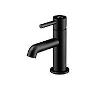 Steinberg Mitigeur de lavabo Série 100 1001050S Saillie 98 mm sans garniture de vidage Noir mat
