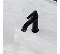 Steinberg Série 350 robinetterie de lavabo, sans garniture de vidage, portée 130mm, 3501010S, Couleur: noir