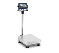 Steinberg Systems Balance Industrielle au Sol, 30 kg, 0,001 kg, Kg/lb | Balance Plateforme, Écran LCD Affichant De Grands Chiffres, Fonctionnement Avec Batterie Et Sur Réseau
