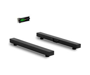 Steinberg Systems Barre de pesée digitale 1 500 kg / 500 g 100 x 10 cm avec Bluetooth - Balance pour animaux Pèse-palette Balance au sol