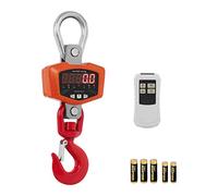 Steinberg Systems Crochet-Peseur Crochet Peseur Balance Suspendue À Crochet Dynamomètre De Pesage Peson SBS-KW-3000KE (3 tonnes, ±0,5-1,0 kg, Crochet Rotatif, LED, Fonte D'Aluminium)