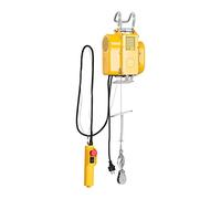 Steinberg Systems SBS-EH-600/18 Palan de levage palan électrique palan à câble (Capacité de levage : 600 kg, Moteur de 1 050 W, Longueur du câble en acier : m)