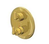 Steinberg Thermostat de douche série 350 35041333BG encastré, inverseur 2 voies, or brossé
