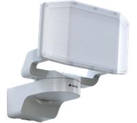 Steinel Projecteur LED extérieur XLED Protect Blanc, 3000K Blanc Chaud, Panneau orientable, Spot LED pour Jardin, Garage, Cour