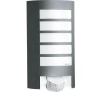 STEINEL 657819 - Luminaire pour paroi, L12S, E27, anthracite, IP44, capteur