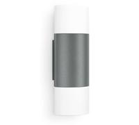 STEINEL Applique L 910 anthracite | éclairage up/downlight sans capteur, éclairage extérieur LED 9,8 W, blanc chaud Applique, aluminium