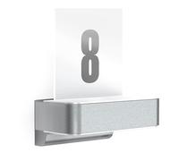 Steinel L 820 SC SI Up- & Downlight House number 087579 Applique LED extérieure avec détecteur de mouvement, Eclairage LED pour