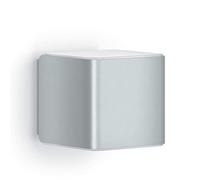 Steinel Applique murale L 840 SC, éclairage extérieur à LED, détecteur de mouvement 160°, connectable, peut être utilisée via app, argent